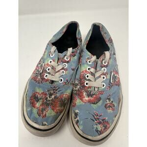 Vans Star Wars Yoda Aloha Floral Shoes May The Force Be With You Kids 3.5